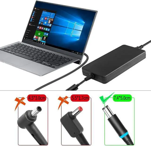 Alt view image 5 of 5 - 240W 180W AC Adapter Cargador Fit for Dell Alienvare 13 15 17 R1 R2 R3 R4 Series Dell Alienvare X51 M17 M15 M17X M18X,Dell Precision 7710 7730 7520 M6700 M6800 PA-9E Laptop Charger Power Supply Cord