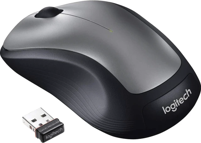 Alt view image 3 of 7 - MK335 Full Size Quiet Wireless Keyboard Mouse Combo - Black/Silver
