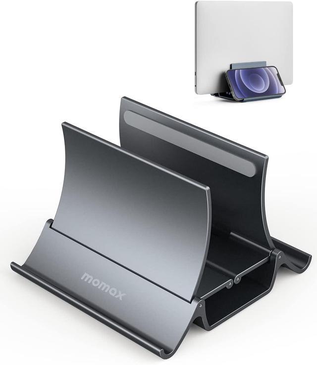 thumbnail image 2 of Nulaxy Adjustable Laptop Stand - Fits 10-17" MacBooks/PCs, Aluminum, Ventilated 2 of 9