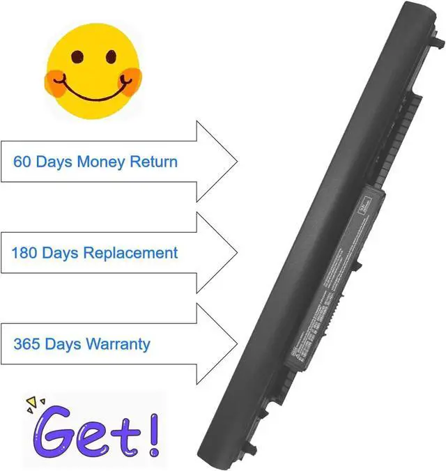 Alt view image 4 of 6 - HS04 HS03 Laptop Battery for HP Spare 807956-001 807957-001 807612-421 807611-421 15-AC121DX AY009DX AY013DX AY014DX AY039WM AY041WM AY052NR AY083NR 17-X037CL X115DX TPN-I119 C125 C126 HSTNN-LB6U LB6V