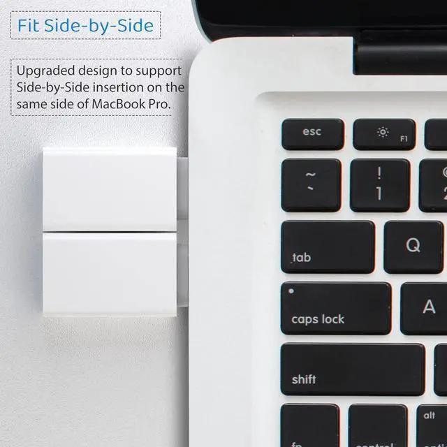 Alt view image 3 of 7 - USB C to USB Adapter Pack-2 USB-C Male to USB 3.0 Female Adapter for iPhone 16/15 MacBook Pro iMac iPad Pro/mini 6 Pixel 6 5 4 xl USB C Wall Plug Charger and Any Type C or Thunderbolt 4/3 Devices