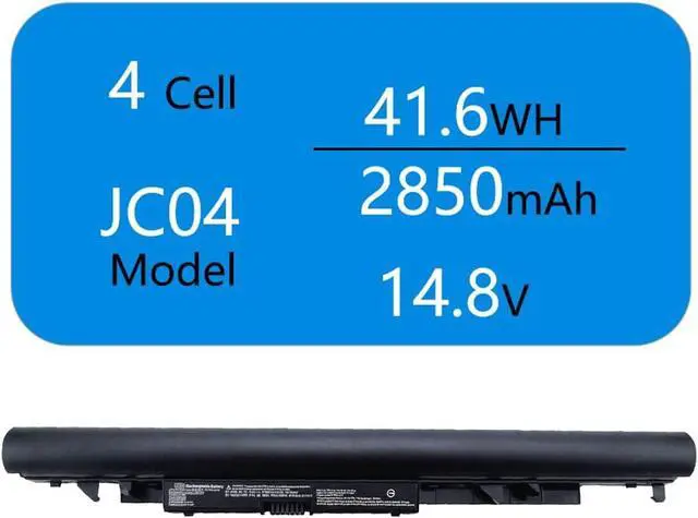 Alt view image 2 of 6 - JC03 JC04 Spare 919701-850 919700-850 919682-421 Laptop Battery for HP Pavilion 246 250 255 G6 919682-831 TPN-C129 TPN-C130 TPN-W129 15-BS013DX BS015DX BS070WM BS113DX BS115DX 15-BS 15-BW 17-BS Series