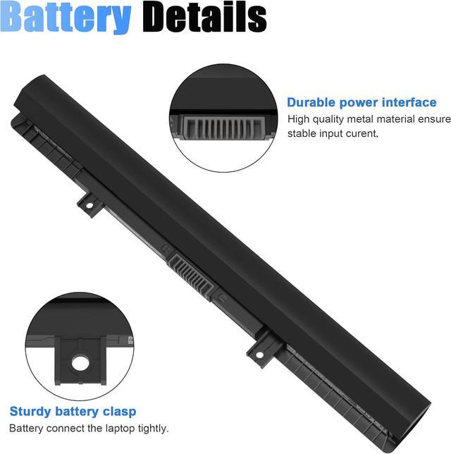 Alt view image 6 of 6 - PA5185U-1BRS Laptop Battery for Toshiba Satellite C55 C55D C55T S55 S55T L55 C50-B L55T L55D C55-B C55-B5200 C55-B5299 C55-B5300 C55-B5302 E45-B4100,P/N: PA5184U-1BRS PA5195U-1BRS PA5186U-1BRS
