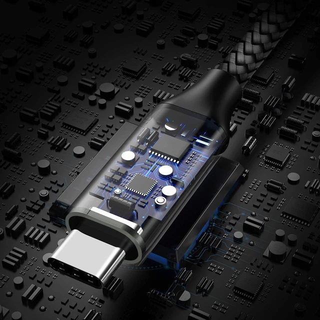 Alt view image 2 of 7 - USB to USB C Cable 3ft 2-Pack USB A to USB C Charger Cord Type C
