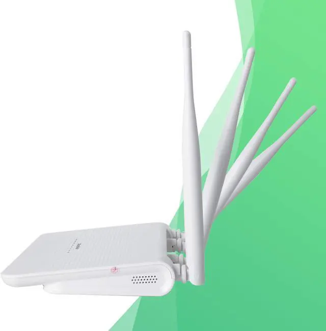 Alt view image 7 of 7 - 4G LTE CPE Unlocked 4G Wireless WiFi Router with SIM Card Slot-300Mbps WiFi Hotspot RouterSupport T-Mobile and ATT (4 Antenna)