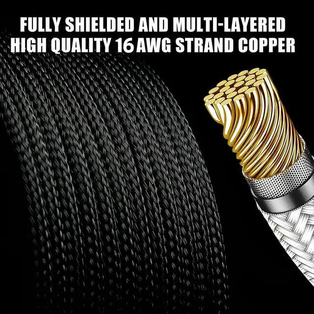 Alt view image 5 of 6 - PSU Cable Extension Kit 30CM Length with Two Sets of Cable Combs,1x24Pin/2x8Pin(4+4)/3x8Pin(6P+2P) PC Sleeved Cable for ATX Power Supply (Black), A-11