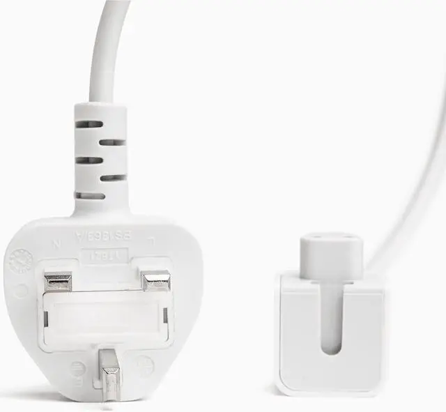 Alt view image 2 of 6 - UK Power Adapter Extension Cable 1.8m/6ft for MacBook Apple Chargers, for International Travel with a Laptop