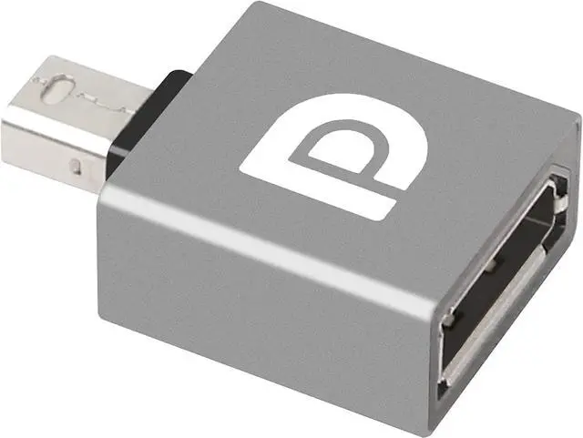 Main image of S Mini Displayport to Displayport Adapter Converter 8K@60Hz Mini DP Male to DP 1.4 Female Adapter DP to Mini DP Extender for Laptop PC TV Monitor