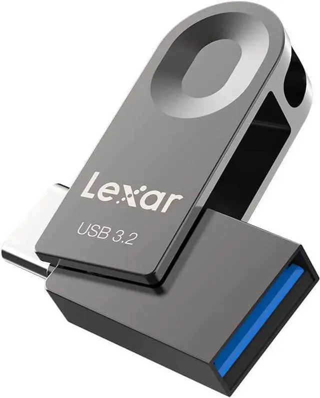 Main image of E32C 128GB Type-C USB Flash Drive USB-A&USB-C 3.2 Gen 1 Dual Drive OTG 100MB/s Read Thumb Drive Swivel Design Jump Drive for USB 3.0/2.0 Memory Stick for Android Smartphone Laptop PC
