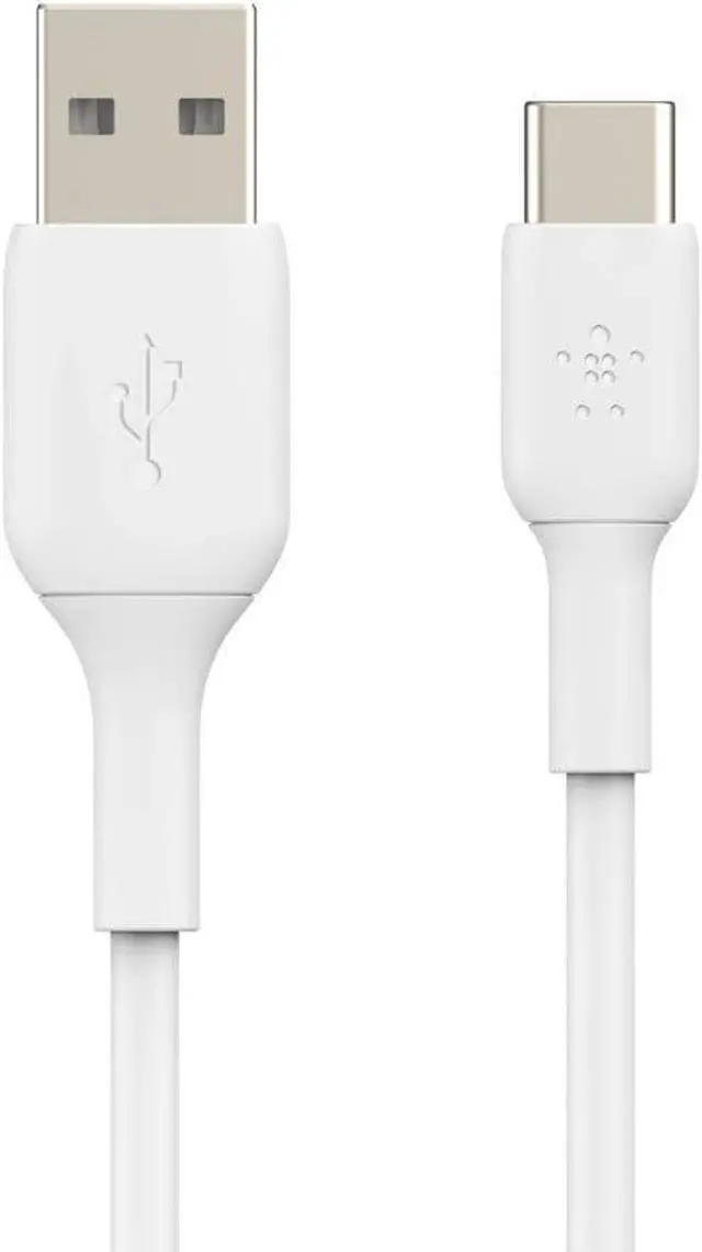 Alt view image 3 of 6 - USB-C Cable (Boost Charge USB-C to USB Cable USB Type-C Cable for Note10 S10 Pixel 4 iPad Pro Nintendo Switch and more) 3ft/1m White CAB001bt1MWH