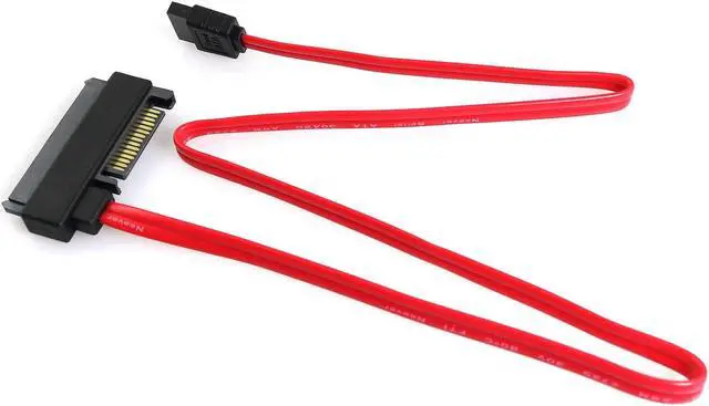 Alt view image 3 of 6 - SFF-8482 to SATA Cable SAS Hard Disk Connected to Motherboard SATA Port Adapter Wire15PIN Power Port