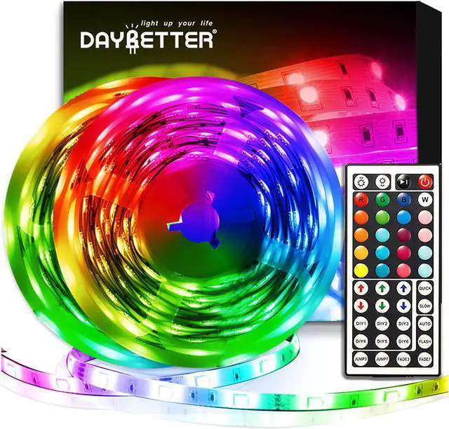Main image of Led Strip Lights 32.8ft Kit with Remote and Power Supply Color Changing