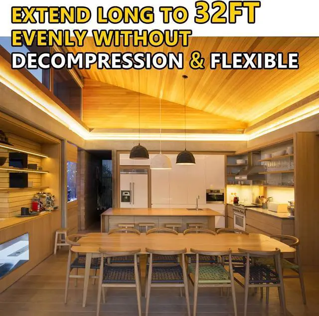 Alt view image 6 of 7 - LED Strip Lights 3000K UL 24V LED Tape Light Warm White Ra 95+ IP30 25ft 2.9W/ft 240+Lumens/ft 900LEDS/Spool UL Listed 5 Year Warranty (Power Supply Sold Separately)