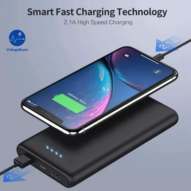 Alt view image 6 of 6 - Portable Charger Power Bank 26800mah,Ultra-High Capacity Safer External Cell Phone Battery Pack,2 USB Output High Speed Charging Power bank Compatible with iPhone 15/14/13/12/11 Samsung Android LG etc