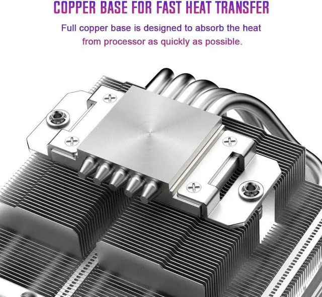 Alt view image 2 of 7 - ID-COOLING SE-224-XTS Black CPU Cooler 4 Heatpipes CPU Air Cooler 120mm PWM Fan CPU Fan for Intel LGA1700/115X/1200; AMD AM4/AM5