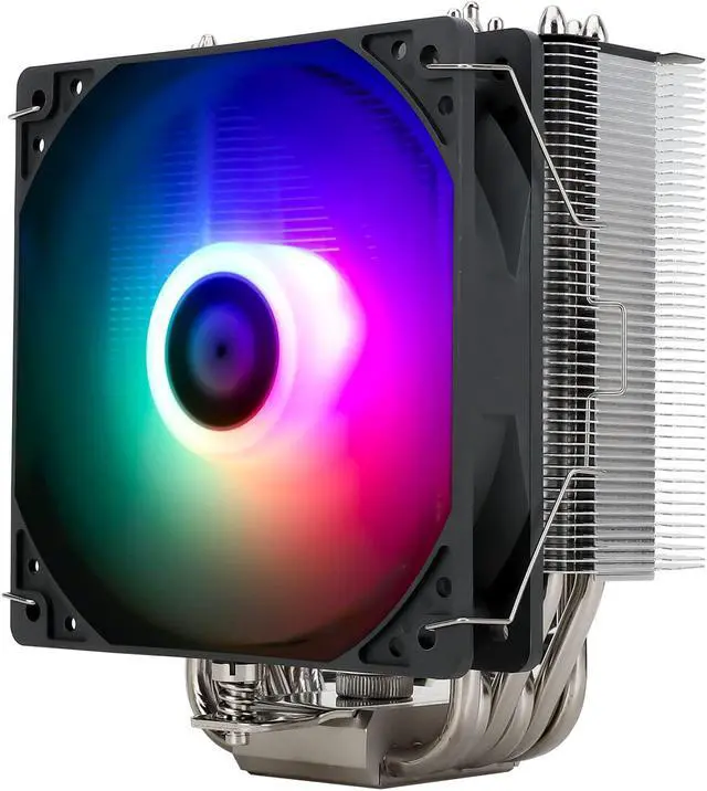 Alt view image 7 of 7 - BA120 ARGB CPU Air Cooler, 6 Heat Pipes, TL-C12CG-S PWM Quiet Fan CPU Cooler with S-FDB Bearing, for AMD AM4/AM5/Intel 1700/1150/1151/1200/1851, PC Cooler