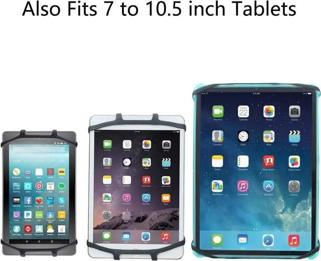 Alt view image 4 of 7 - TFY Car Headrest Mount Silicon Holder for Game Machine Nintendo Switch and Other Tablets