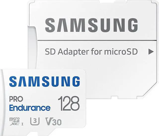 Alt view image 2 of 6 - PRO Endurance 128GB MicroSDXC Memory Card with Adapter for Dash Cam Body Cam and security camera C Class 10 U3 V30 (?MB-MJ128KA/AM)