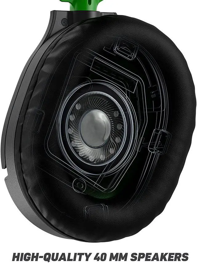 Alt view image 3 of 7 - Turtle Beach Recon 70 Multiplatform Gaming Headset - Xbox Series X|S, Xbox One, PS5, Nintendo Switch, PC, Mobile w/ 3.5mm Wired Connection - Flip-to-Mute Mic, 40mm Speakers, Lightweight Design  Black