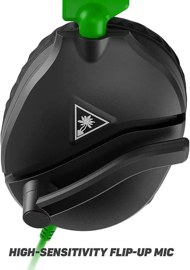 Alt view image 4 of 7 - Turtle Beach Recon 70 Multiplatform Gaming Headset - Xbox Series X|S, Xbox One, PS5, Nintendo Switch, PC, Mobile w/ 3.5mm Wired Connection - Flip-to-Mute Mic, 40mm Speakers, Lightweight Design  Black