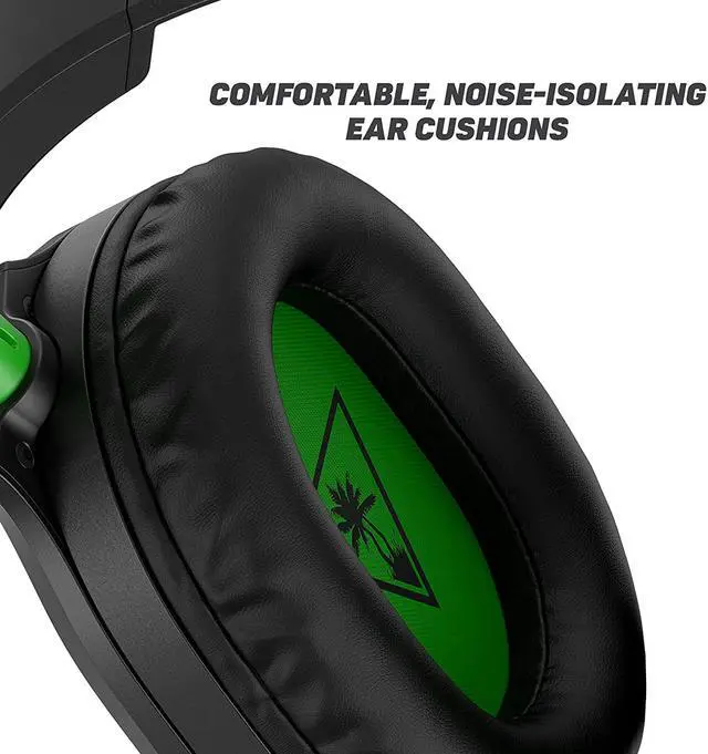 Alt view image 6 of 7 - Turtle Beach Recon 70 Multiplatform Gaming Headset - Xbox Series X|S, Xbox One, PS5, Nintendo Switch, PC, Mobile w/ 3.5mm Wired Connection - Flip-to-Mute Mic, 40mm Speakers, Lightweight Design  Black