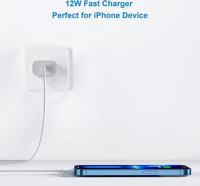 Alt view image 3 of 7 - 2Pack for iPhone 15 Charger Block MFI Certified Fast USB C Cube Wall Charging Power Adapter Plug for Apple,for iPhone15/15 Pro/15 Plus/15 Pro Max/14/13/12/11,for iPad Pro/Air/Mini USB-C Charge Brick