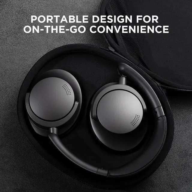 Alt view image 7 of 7 - 1MORE SonoFlow Active Noise Cancelling Headphones, Bluetooth Headphones with LDAC for Hi-Res Wireless Audio, 70H Playtime, Clear Calls, Preset EQ Via App