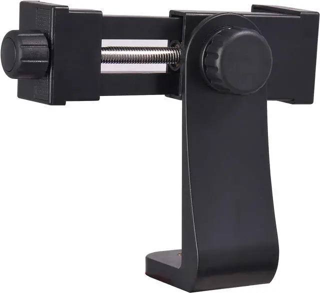 Alt view image 7 of 7 - Phone Tripod Mount Adapter with Smartphone Remote Controller, Phone Holder Clip Compatible with iPhone and Other Cell Phones