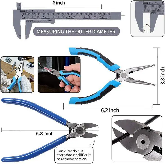 Alt view image 3 of 7 - HIJIRH 165 Pcs Pro Grade 3D Printing Tool Kit,3D Printer Tool Kits,Diverse 3D Printer Accessory Including Electric Polishing Machine,Tool Box,for Remove/Trim and Finish 3D Print
