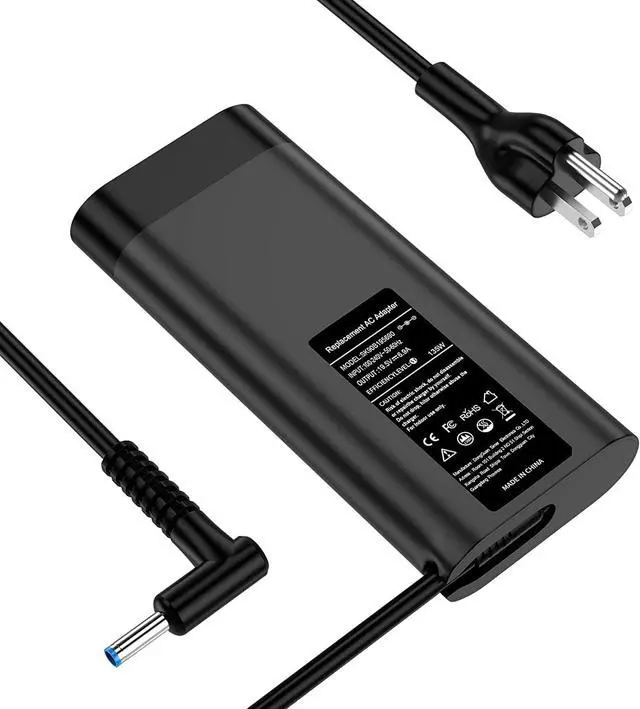 Main image of 135W 6.9A Laptop Charger for HP 135W AC Adapter/HP Spectre x360 15-EB0053DX/HP Pavilion Gaming 15-EC0013DX 15-EC0751MS/HP ZBook Studio G7 TPN-CA13 L15534-001 TPN-DA11 L15879-002 L15879-003 Power Cord