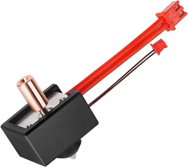 Alt view image 2 of 7 - Creality Official Sprite Extruder Upgrade Heater Block Kit High Temperature Pro 300 Titanium Heatbreak Plated Copper Nozzle Compatible with Creality Ender 3 S1/Ender3 S1 Pro/CR10 Smart Pro