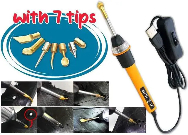 Alt view image 2 of 5 - KINGTOOL 3D Printer Accessories Tool Kit, 3D Printing/Modify Finishing Tool, Cleaning Needle, Scarper, (USB Powered) (Scarlett)
