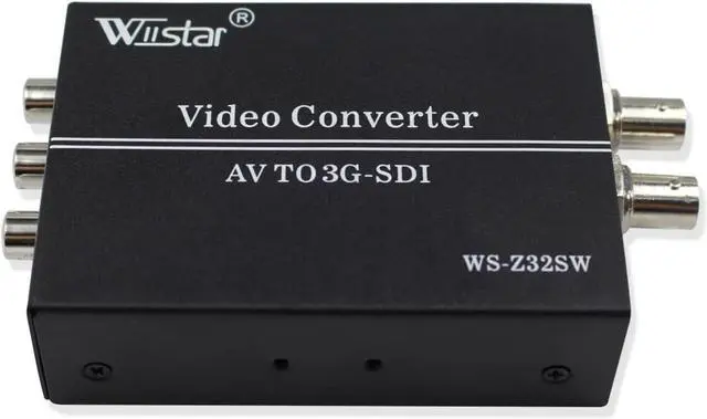 Main image of AV CVBS to 3G-SDI Audio Video Converter Composite to SDI Converter Support 1080P for CRT HDTV to Camera