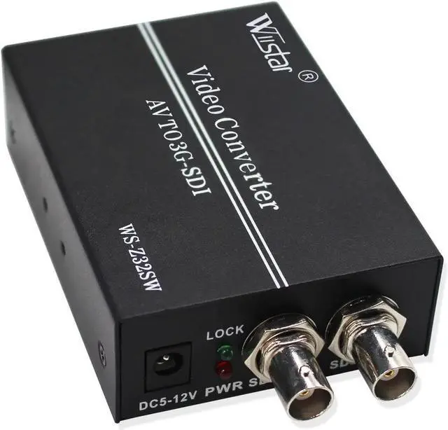 Alt view image 5 of 7 - AV CVBS to 3G-SDI Audio Video Converter Composite to SDI Converter Support 1080P for CRT HDTV to Camera