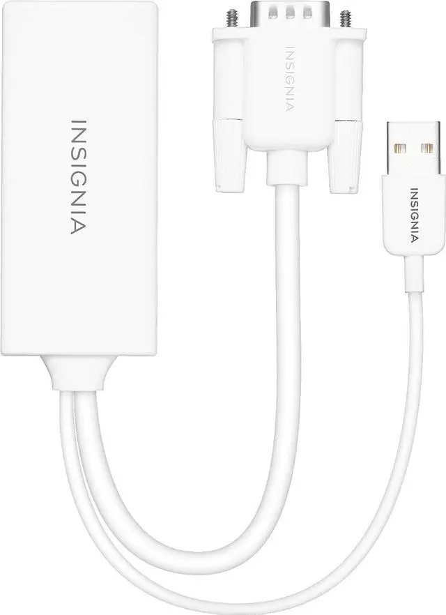 Alt view image 2 of 5 - VGA to HDMI Adapter - Model: NS-PCAVH