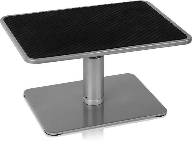 Alt view image 2 of 7 - Mount-It! Adjustable Height Laptop Stand for MacBook Pro, Ergonomic Desk Riser for 11-15 Inch Laptops and 24-32 Inch Monitors