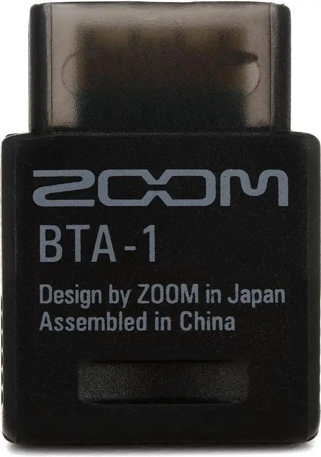 Main image of Zoom BTA-1 Bluetooth Adapter, Designed for H3-VR, L-20, L-20R, Q8n-4K, and F6