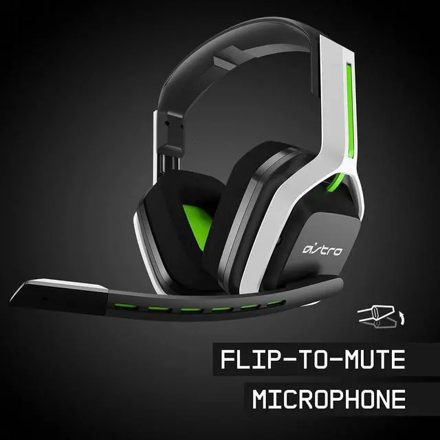 Alt view image 5 of 7 - ASTRO Gaming A20 Wireless Headset Gen 2 for Xbox Series X|S, Xbox One, PC & Mac - White/Green