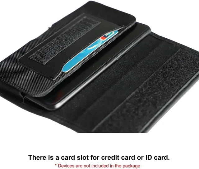 Alt view image 6 of 7 - Universal Horizontal Cell Phone Holster Case with Belt Clip for Mobile Phone - XXL