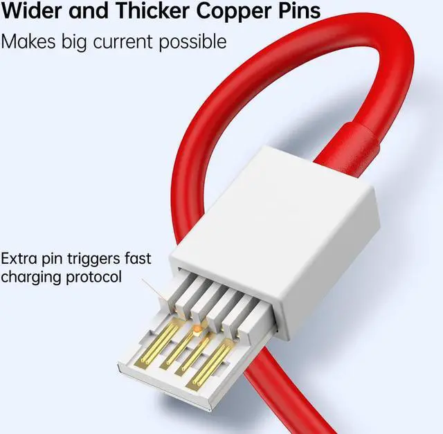 Alt view image 4 of 7 - 7.3A for Oneplus Charging Cable USB Type C Fast Charger Cord for One Plus 13 13R 12 12R 11 10 Pro 9 10T Open Pad 9R 10R 8T 8 7T 7 6 6T Nord N20 SE N10 N300 CE 4 N100 N200 3ft/6ft