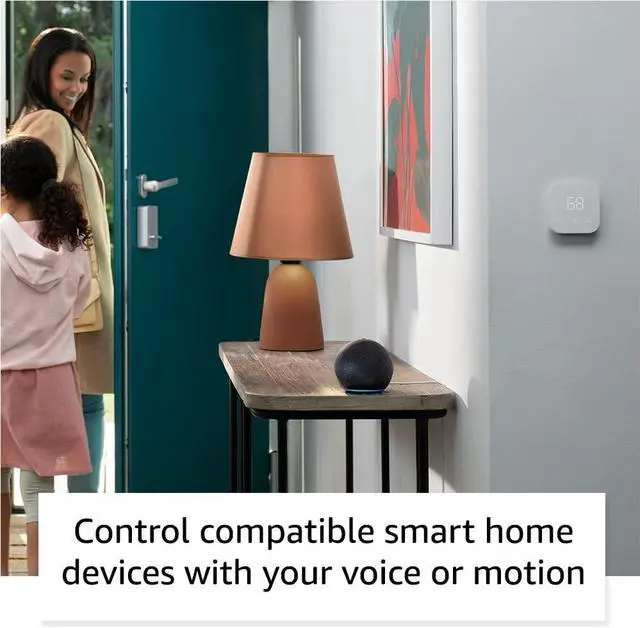 Alt view image 5 of 7 - Echo Dot (5th Gen 2022 release) | With bigger vibrant sound helpful routines and Alexa | Deep Sea Blue