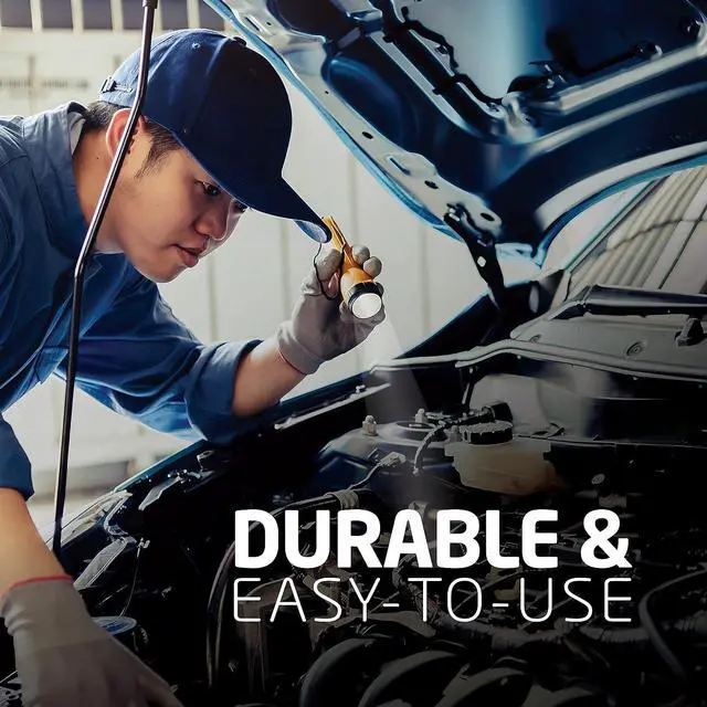 Alt view image 3 of 7 - LED Flashlight (8-Pack) Bright Reliable Flashlights for General Purpose Great for Camping Car Emergency Storm Power Outage Handheld Flashlight (Batteries Included)