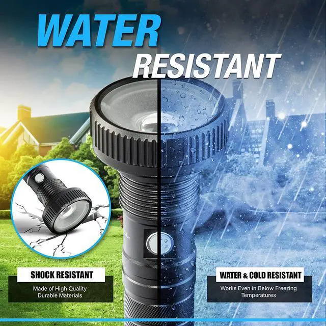 Alt view image 5 of 7 - Taclight Max LED Rechargeable Flashlight - High Lumen Ultra Bright Flash Light - 7000 Kelvin Cree Tactical Flash Light  Compact Flashlights for Camping Hunting Home Survival Emergencies