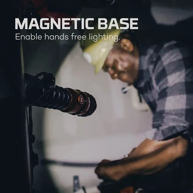 Alt view image 4 of 6 - NEBO Master Series Rechargeable Flashlights, Aluminum, Waterproof LED Flashlight, Perfect for Camping, Hunting, Fishing, 1500 Lumen