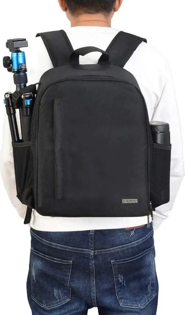 Alt view image 6 of 7 - CADeN Camera Backpack Bag Professional for DSLR/SLR Mirrorless Camera Waterproof, Camera Case Compatible for Sony Canon Nikon