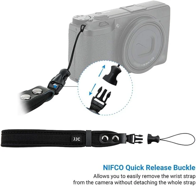 Alt view image 3 of 7 - Compact Camera Wrist Strap Soft Hand Strap for Canon V1 SX740 HS IXY 650 Sony RX100 VII ZV-1 ZV-E10 II ZV-1F ZV-E1 Fuji X Half X-E5 Ricoh GR IV III GR4 GR3 IIIx HDF Olympus TG-7 Panasonic LUMIX ZS99