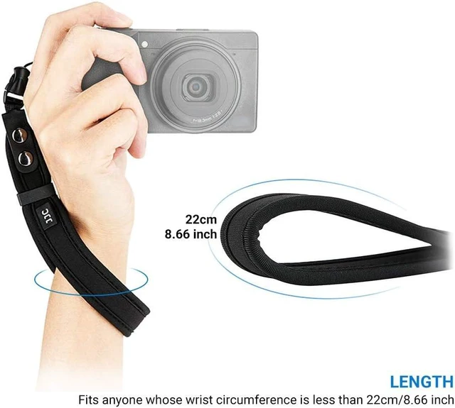 Alt view image 5 of 7 - Compact Camera Wrist Strap Soft Hand Strap for Canon V1 SX740 HS IXY 650 Sony RX100 VII ZV-1 ZV-E10 II ZV-1F ZV-E1 Fuji X Half X-E5 Ricoh GR IV III GR4 GR3 IIIx HDF Olympus TG-7 Panasonic LUMIX ZS99
