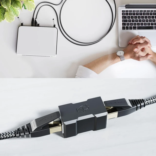 Alt view image 4 of 7 - KabelDirekt Cat 8 Network Cable 10x16ft 40Gbps