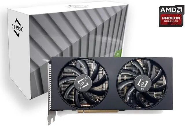 Main image of 51RISC RX6600 8GB Graphics Card GPU GDDR6 128-bit 14 Gbps 7nm new video card Support Desktop CPU Gaming video card