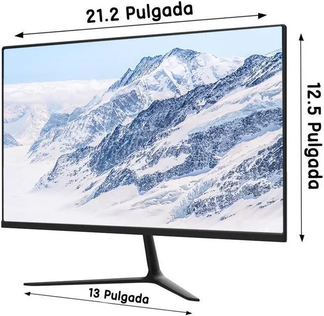 Alt view image 5 of 7 - 51RISC 24" IPS computer monitor Full HD 1080P 200Hz Gaming Monitor 1ms FreeSync Compatible G-sync LED Monitors with HDMI1.4 Eye Care with Ultra Low-Blue Light